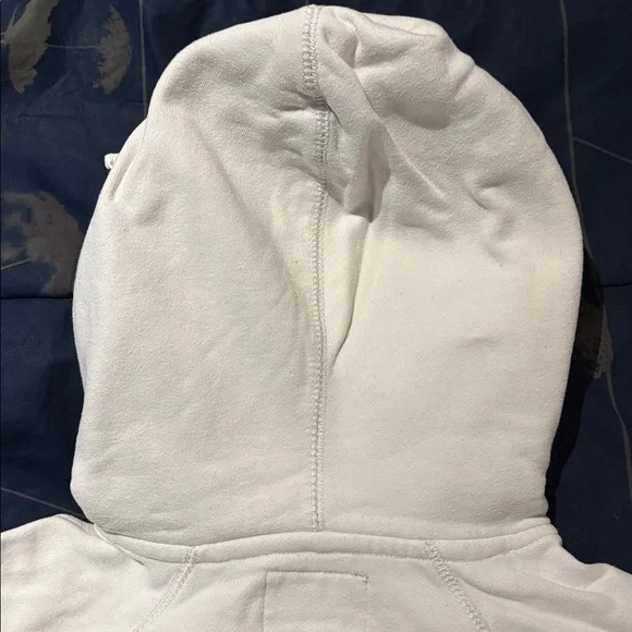 Roots White/Cream Hoodie with Graphic - size S - Picture 12 of 16